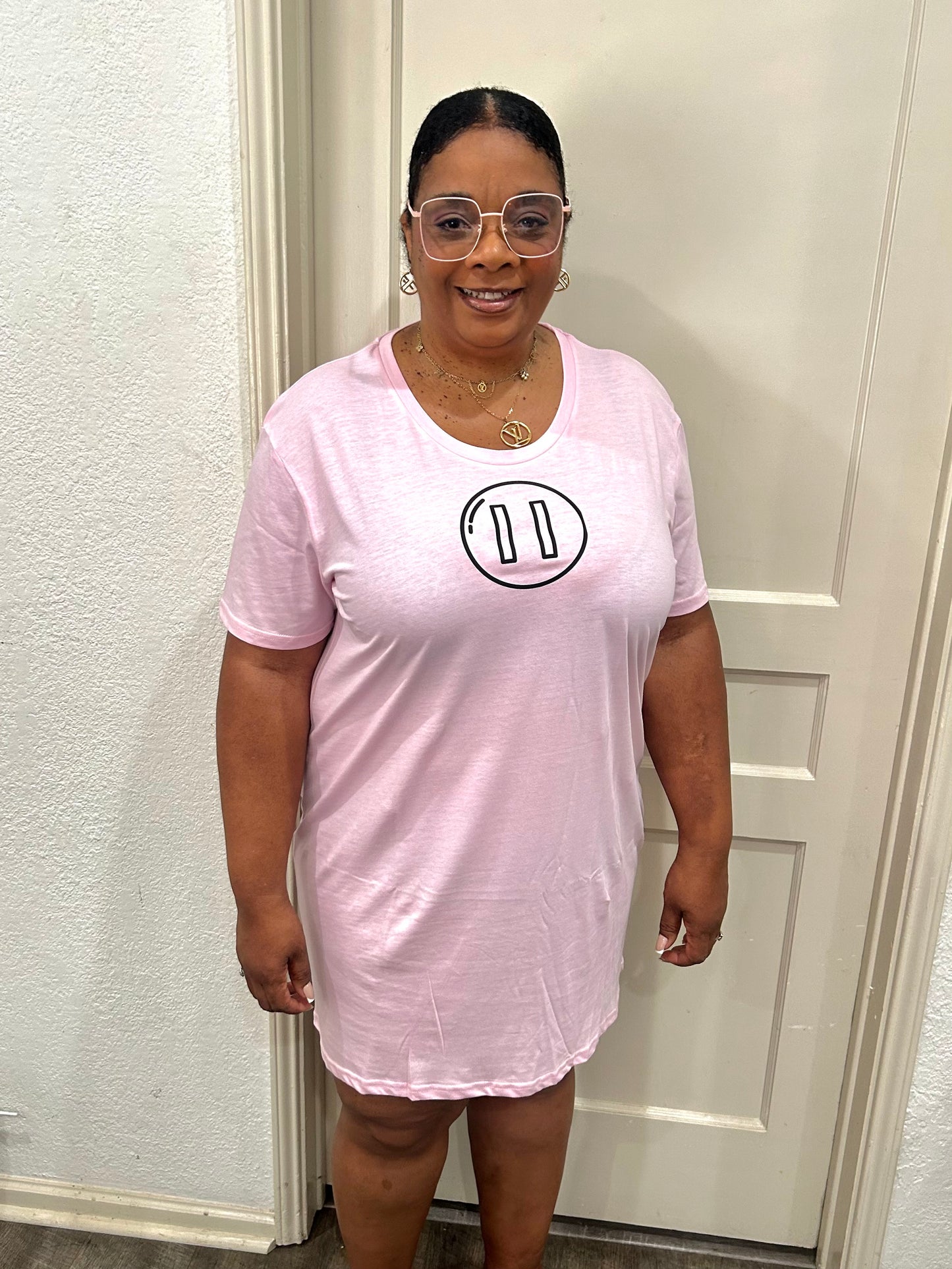 Short Sleeve Pause Nightgown